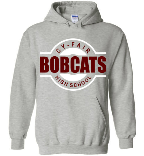 Cy-Fair High School Bobcats Sports Grey Hoodie 11