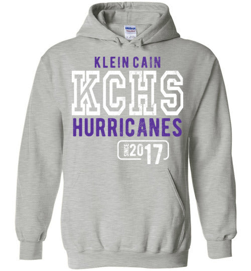 Klein Cain Hurricanes - Design 08 - Grey Hoodie