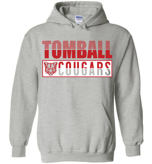 Tomball High School Cougars Sports Grey Hoodie 31