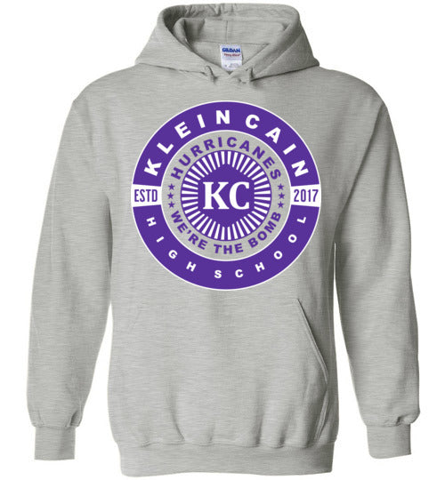 Klein Cain High School Hurricanes Sports Grey Hoodie 30