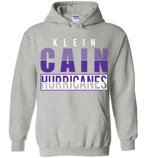 Klein Cain High School Hurricanes Sports Grey Hoodie 31