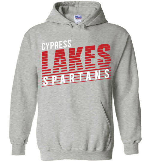 Cypress Lakes High School Spartans Sports Grey Hoodie 32