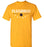 Gold Unisex Teacher T-shirt - Design 40 - Playground Patrol