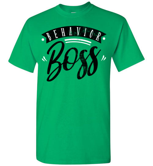 Irish Green Unisex Teacher T-shirt - Design 42 - Behavior Boss