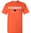 Orange Unisex Teacher T-shirt - Design 40 - Playground Patrol