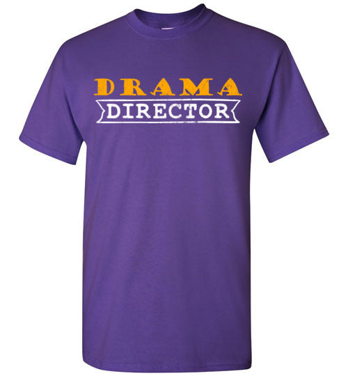 Purple Unisex Teacher T-shirt - Design 31 - Drama Director