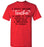 Unisex Red T-shirt - Teacher Design 04 - A Truly Amazing Teacher