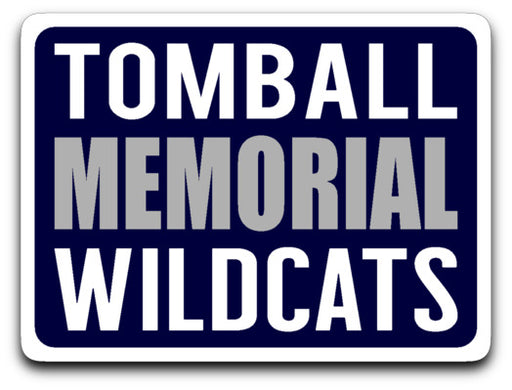 Tomball Memorial Wildcats Decal 01