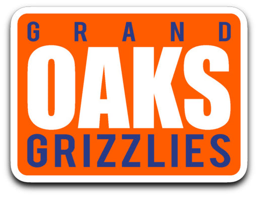 Grand Oaks Grizzlies Decal 01