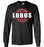 Langham Creek High School Lobos Black Long Sleeve T-shirt 11