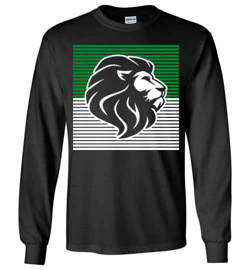 Spring High School Lions Black Long Sleeve T-shirt 27