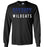 Dekaney High School Wildcats Black Long Sleeve T-shirt 24