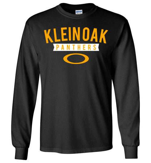 Klein Oak High School Panthers Black Long Sleeve T-shirt 21