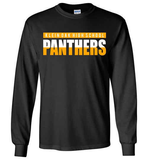 Klein Oak High School Panthers Ladies Black T-shirt 25