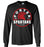 Porter High School Spartans Black Long Sleeve T-shirt 04