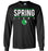 Spring High School Lions Black Long Sleeve T-shirt 07