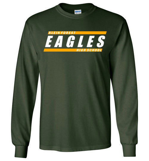 Klein Forest High School Golden Eagles Forest Green Long Sleeve T-shirt 72