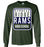 Cypress Ridge High School Rams Forest Green  Long Sleeve T-shirt 01
