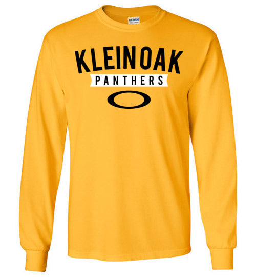 Klein Oak High School Panthers Gold Long Sleeve T-shirt 21