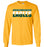 Klein Forest High School Golden Eagles Gold Long Sleeve T-shirt 25