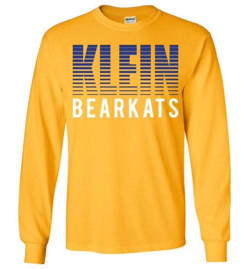 Klein High School Bearkats Gold Long Sleeve T-shirt 24