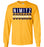 Nimitz High School Cougars Gold Long Sleeve T-shirt 35