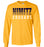 Nimitz High School Cougars Gold Long Sleeve T-shirt 24