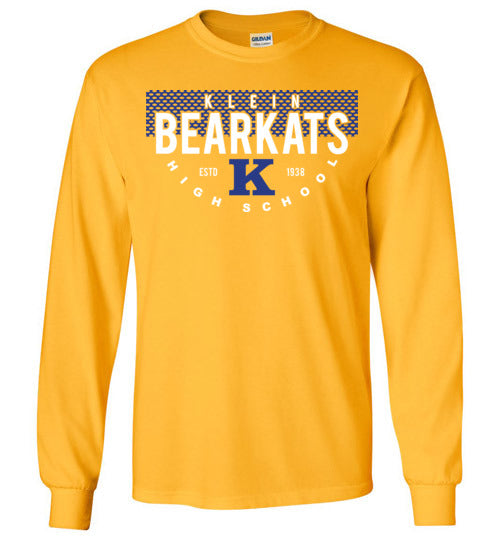Klein Bearkats - Design 36 - Gold Long Sleeve T-shirt