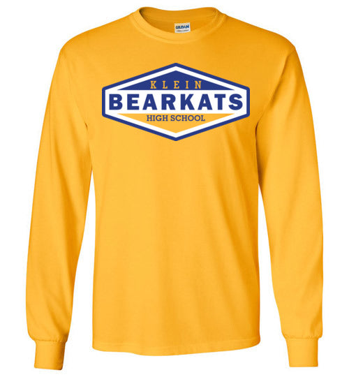 Klein High School Bearkats Gold Long Sleeve T-shirt 09