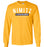 Nimitz High School Cougars Gold Long Sleeve T-shirt21