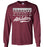 Cy-Fair High School Bobcats Maroon Long Sleeve T-shirt 48