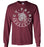 Cy-Fair High School Bobcats Maroon Long Sleeve T-shirt 19