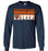 Bridgeland High School Bears Navy Long Sleeve T-shirt 31