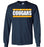 Nimitz High School Cougars Navy Long Sleeve T-shirt 98