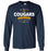 Nimitz High School Cougars Navy Long Sleeve T-shirt 44