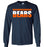 Bridgeland High School Bears Navy Long Sleeve T-shirt 25