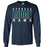 Cypress Ridge High School Rams Navy Long Sleeve T-shirt 24