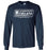 Tomball Memorial High School Wildcats Navy Long Sleeve T-shirt 10