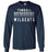 Tomball Memorial High School Wildcats Navy Long Sleeve T-shirt 24