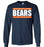 Bridgeland High School Bears Navy Long Sleeve T-shirt 98