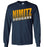 Nimitz High School Cougars Navy Long Sleeve T-shirt 32