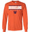Bridgeland High School Bears Orange Long Sleeve T-shirt 07