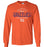 Grand Oaks High School Grizzlies Orange Long Sleeve T-shirt 40