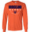 Bridgeland High School Bears Orange Long Sleeve T-shirt 12