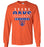 Grand Oaks High School Grizzlies Orange Long Sleeve T-shirt 23
