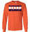 Bridgeland High School Bears Orange Long Sleeve T-shirt 25