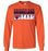 Bridgeland High School Bears Orange Long Sleeve T-shirt 31