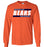 Bridgeland High School Bears Orange Long Sleeve T-shirt 72