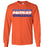 Grand Oaks High School Grizzlies Orange Long Sleeve T-shirt 25