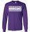 Klein Cain Hurricanes - Design 98 - Purple Long Sleeve T-shirt